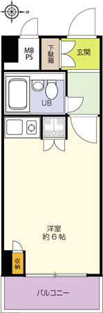 LG新宿107間取り図