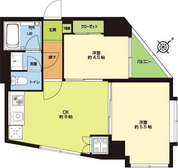 セントヒルズ方南町間取り図001