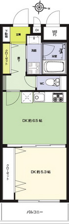 ハイネスロフティ512平面図