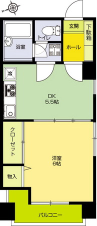 カテリーナ新宿蔵王60平面図001