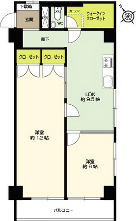 第28宮廷マンション803平面図001